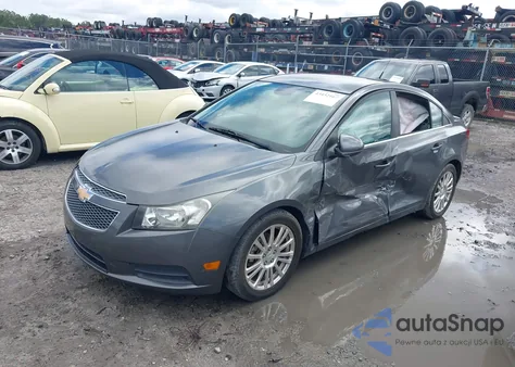 2013 Chevrolet Cruze Eco Auto from USA, damaged, VIN 1G1PH5SB2D7166819